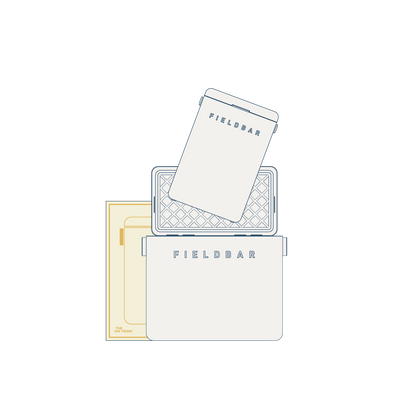 Cooler Box Set/ Oyster Grey