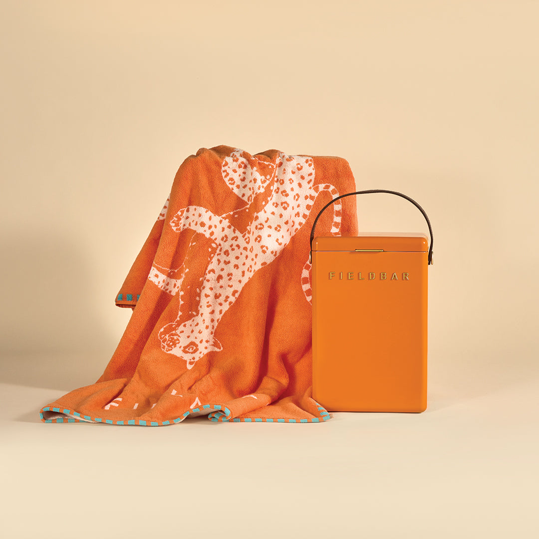 Drinks Box & Towel Bundle / Orchard Orange