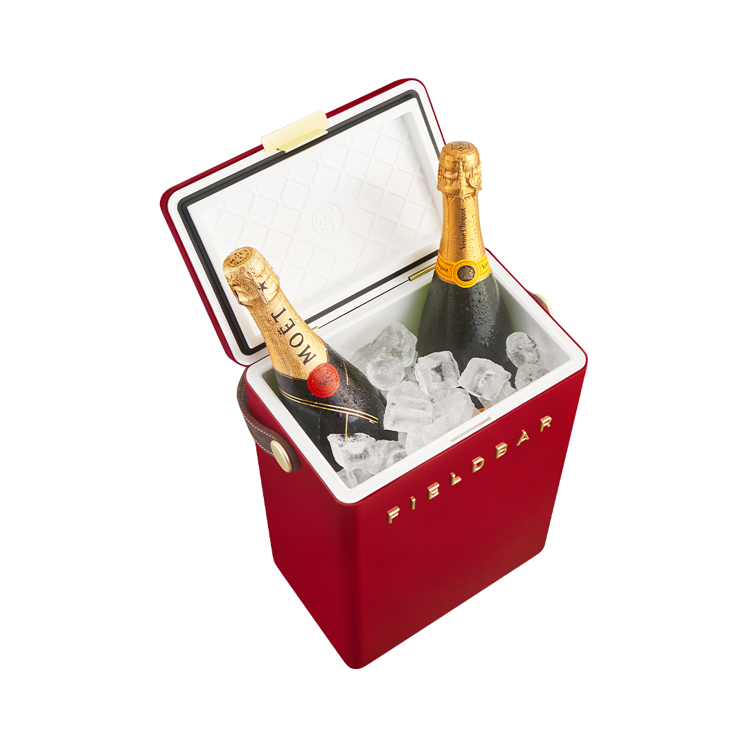 Cooler Box Set & Bottle / Lobster Red
