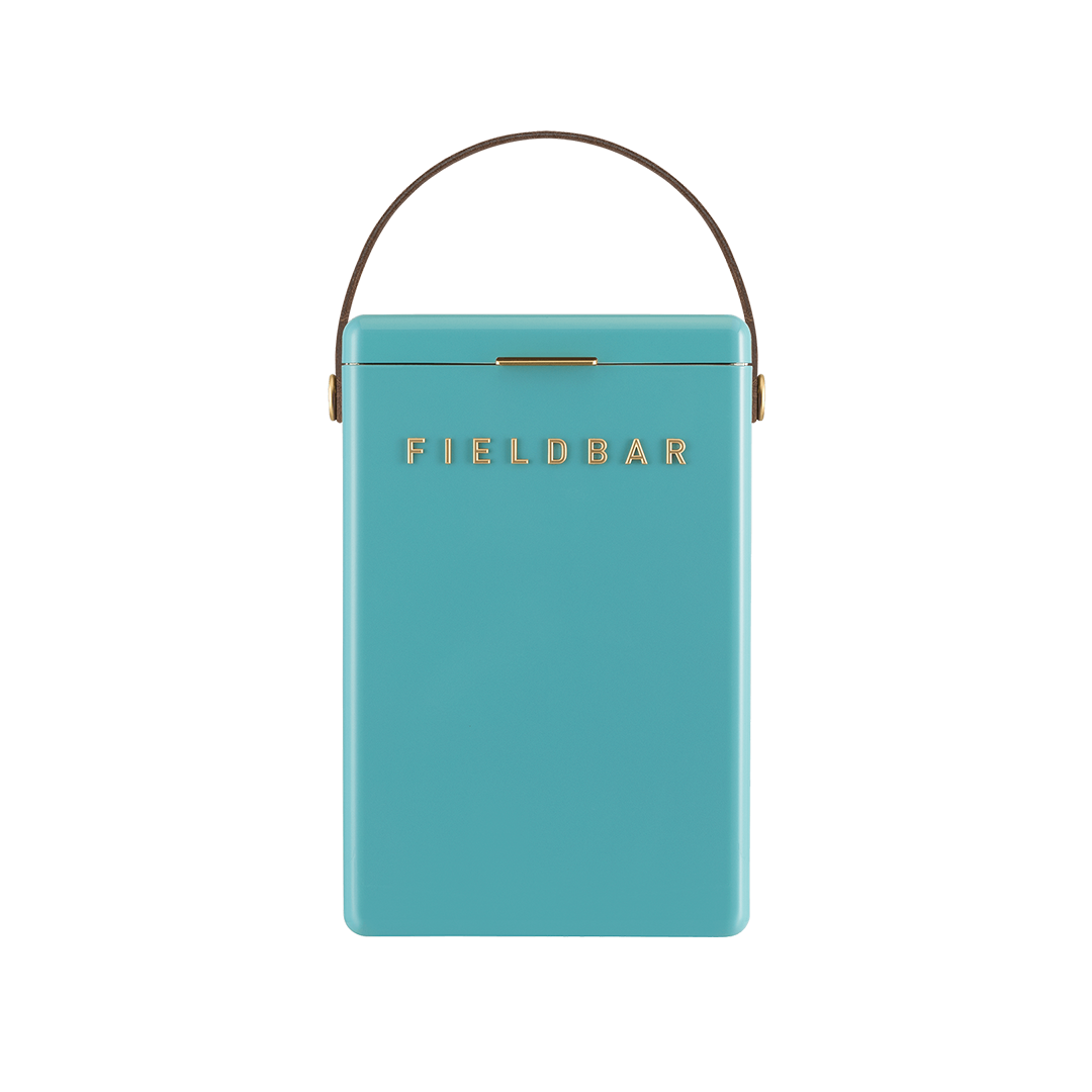 Drinks Box & Towel Bundle /  Bazaruto Blue