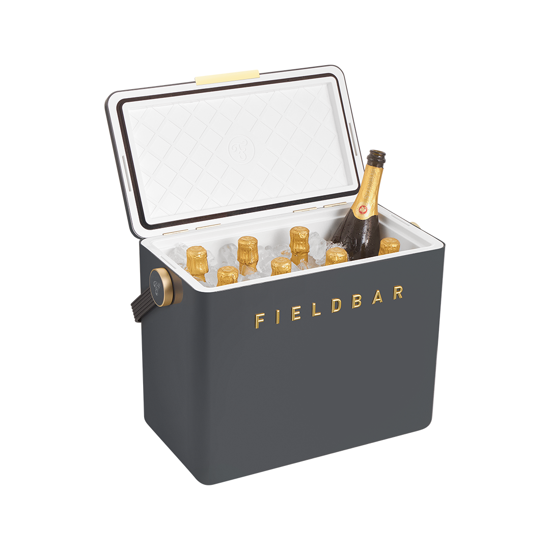 Cooler Box Set & Bottle / Oyster Grey