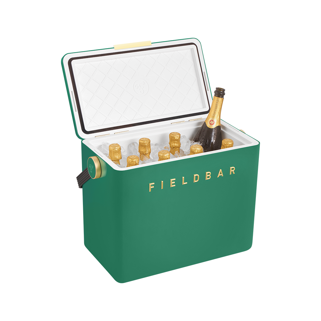 Cooler Box Set & Bottle / Parisian Green