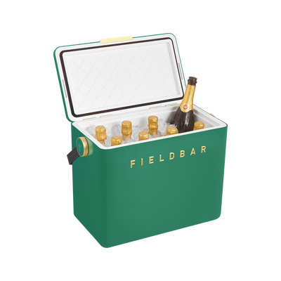 Cooler Box Set & Bottle / Parisian Green