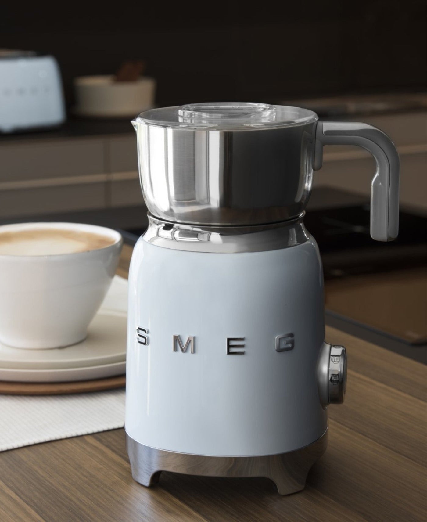 Smeg Milk Frother - Blue