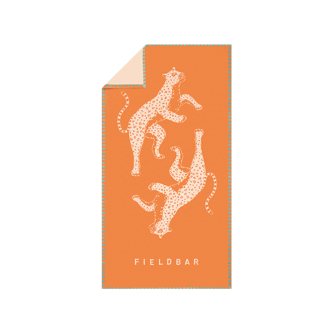 The Seabed Beach & Bath Towel / Orchard Orange