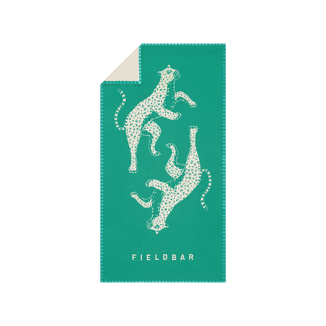 The Seabed Beach & Bath Towel / Parisian Green