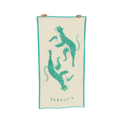 The Seabed Beach & Bath Towel / Parisian Green