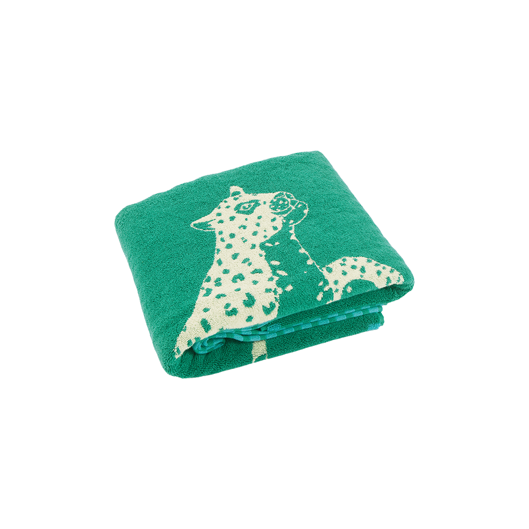 The Seabed Beach & Bath Towel / Parisian Green