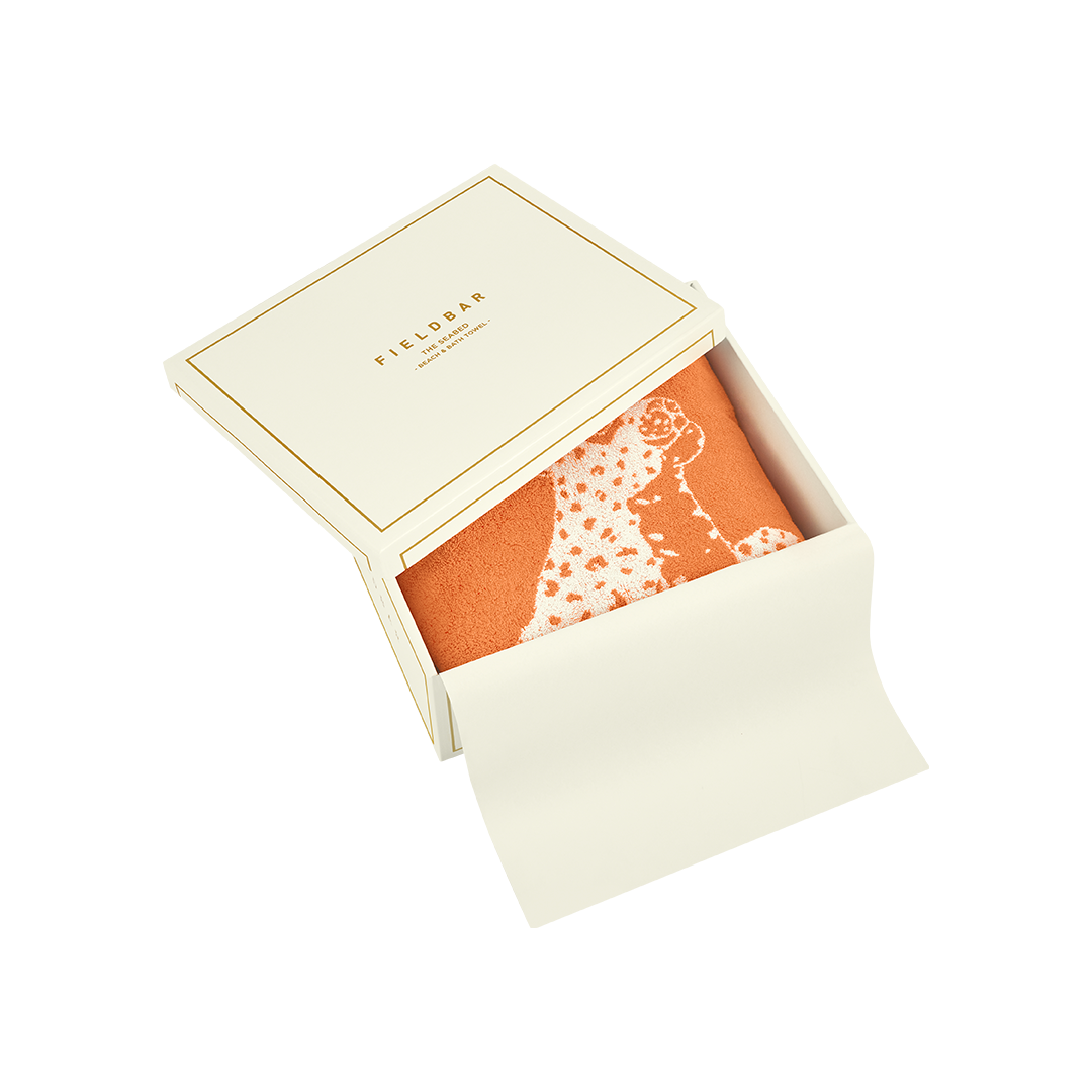 The Seabed Beach & Bath Towel / Orchard Orange