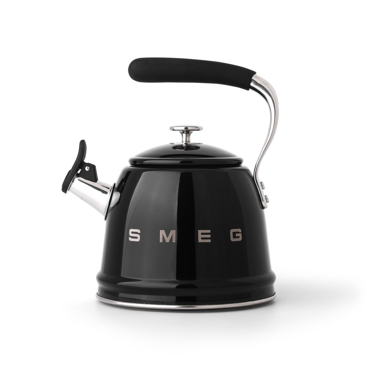 Smeg Whistling Kettle Black